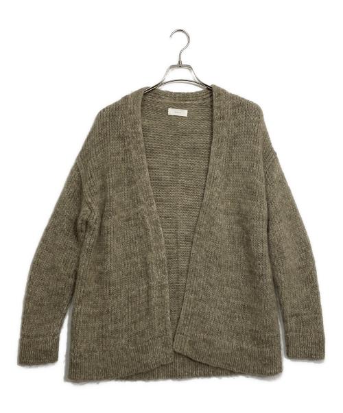 KAGURE（カグレ）KAGURE (カグレ) 厚手カーディガン グレー サイズ:FREEの古着・服飾アイテム