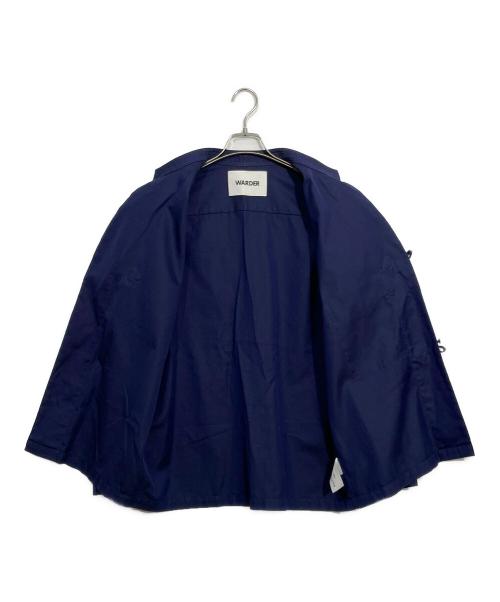 WARDER（ワーダー）WARDER (ワーダー) フレンチチャイナシャツ ネイビー サイズ:不明の古着・服飾アイテム