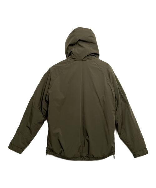 Abu Garcia（アブガルシア）Abu Garcia (アブガルシア) is-ness (イズネス) CLOUD PADDING JACKET カーキ サイズ:Lの古着・服飾アイテム