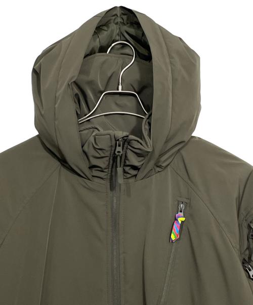 Abu Garcia（アブガルシア）Abu Garcia (アブガルシア) is-ness (イズネス) CLOUD PADDING JACKET カーキ サイズ:Lの古着・服飾アイテム