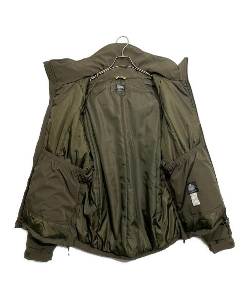 Abu Garcia（アブガルシア）Abu Garcia (アブガルシア) is-ness (イズネス) CLOUD PADDING JACKET カーキ サイズ:Lの古着・服飾アイテム
