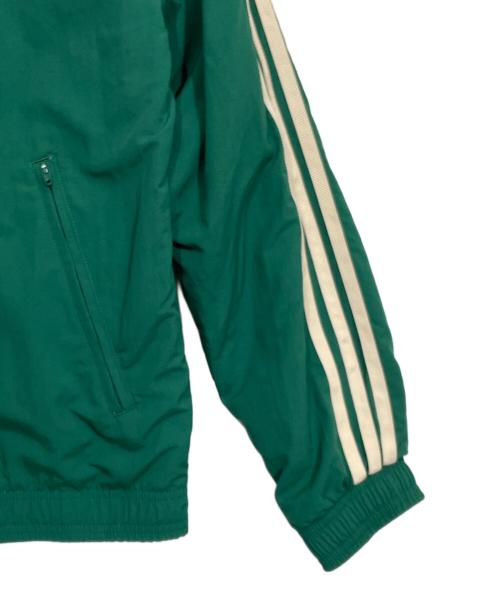 adidas（アディダス）adidas (アディダス) ナイロンジャケット グリーン サイズ:Lの古着・服飾アイテム