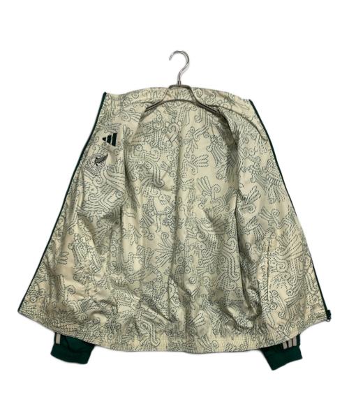 adidas（アディダス）adidas (アディダス) ナイロンジャケット グリーン サイズ:Lの古着・服飾アイテム