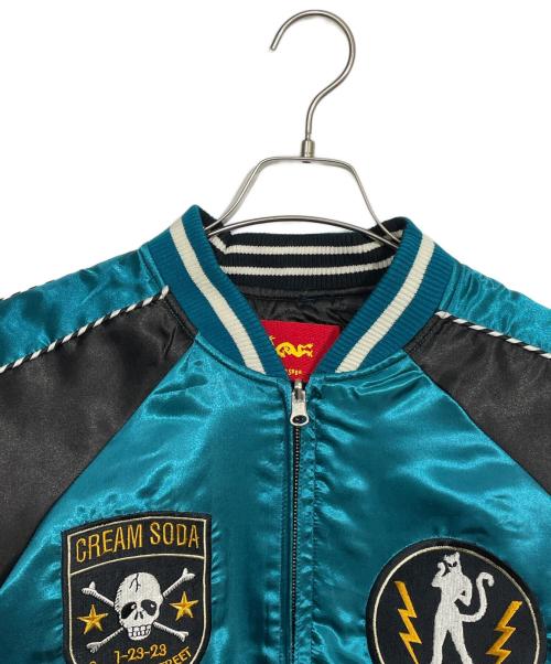 CREAM SODA（クリームソーダ）CREAM SODA (クリームソーダ) リバーシブルスカジャン サイズ:Mの古着・服飾アイテム