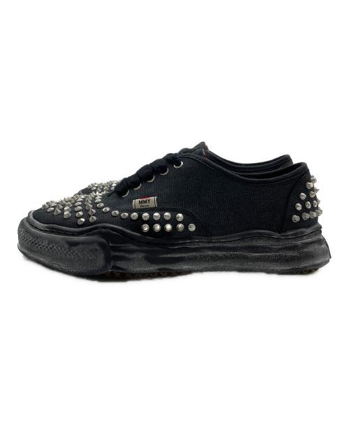 Maison MIHARA YASUHIRO（メゾン ミハラ ヤスヒロ）Maison MIHARA YASUHIRO (メゾン ミハラ ヤスヒロ) BAKER OG Sole Studded Canvas Low-top Sneaker ブラック サイズ:46の古着・服飾アイテム