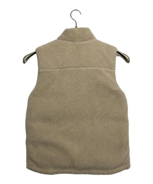 Patagonia（パタゴニア）Patagonia (パタゴニア) リバーシブルダウンベスト グレー×ベージュ サイズ:XSの古着・服飾アイテム