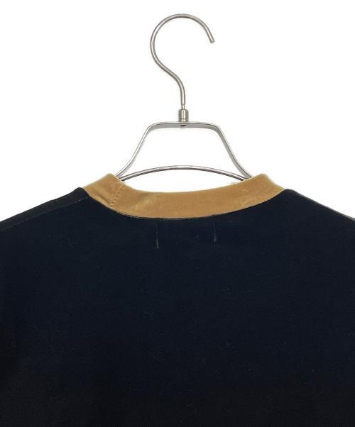 FENDI（フェンディ）FENDI (フェンディ) ベロア長袖カットソー ブラック サイズ:38の古着・服飾アイテム