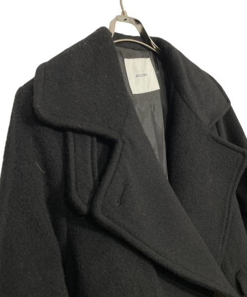 ACLENT（アクレント）ACLENT (アクレント) ロングコート ブラック サイズ:Fの古着・服飾アイテム