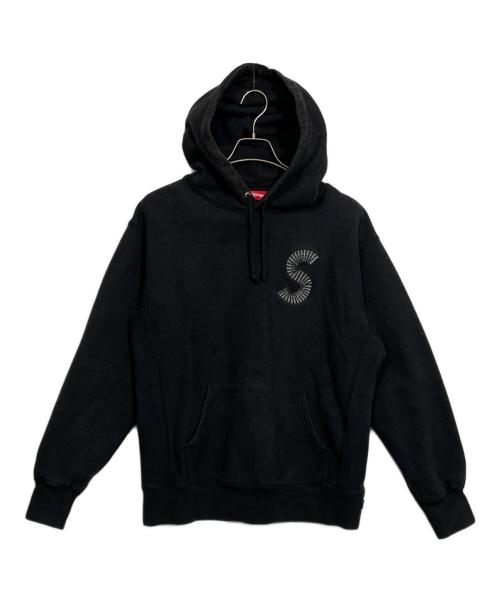 SUPREME（シュプリーム）SUPREME (シュプリーム) プルオーバーパーカー ブラック サイズ:Mの古着・服飾アイテム