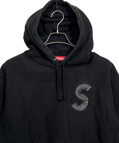 SUPREME（シュプリーム）SUPREME (シュプリーム) プルオーバーパーカー ブラック サイズ:Mの古着・服飾アイテム
