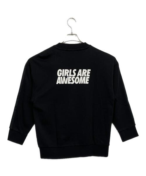 adidas（アディダス）adidas (アディダス) GIRLS ARE AWESOME スウェット ブラック サイズ:Sの古着・服飾アイテム