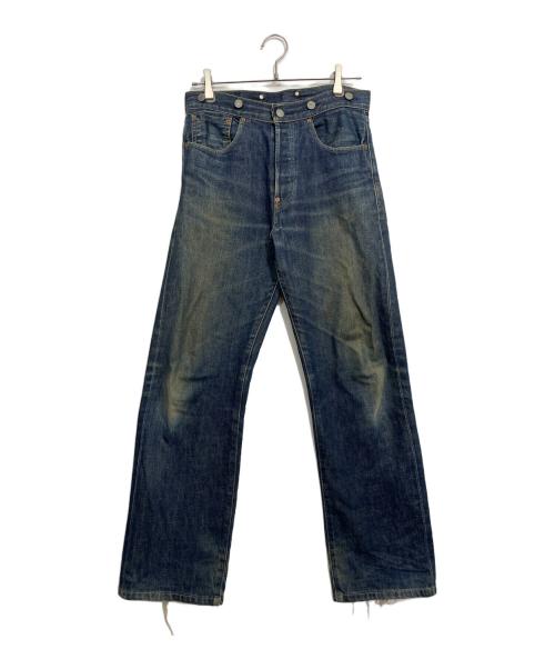 LEVI'S（リーバイス）LEVI'S (リーバイス) シンチバックセルビッチデニムパンツ インディゴ サイズ:76cm (W30)の古着・服飾アイテム