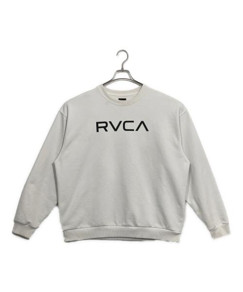 RVCA（ルーカ）RVCA (ルーカ) スウェット ホワイト サイズ:Lの古着・服飾アイテム
