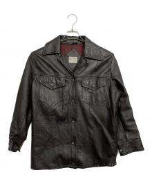 LEATHER GARMENT（レザー ガーメント）の古着「レザーシャツ」