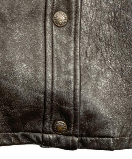 LEATHER GARMENT（レザー ガーメント）LEATHER GARMENT (レザー ガーメント) レザーシャツ サイズ:不明の古着・服飾アイテム