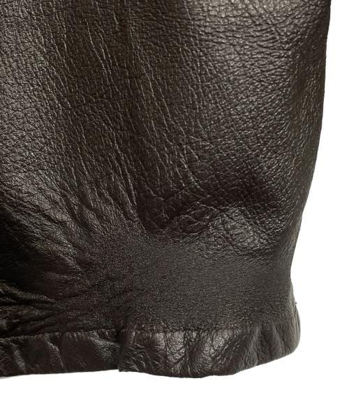 LEATHER GARMENT（レザー ガーメント）LEATHER GARMENT (レザー ガーメント) レザーシャツ サイズ:不明の古着・服飾アイテム