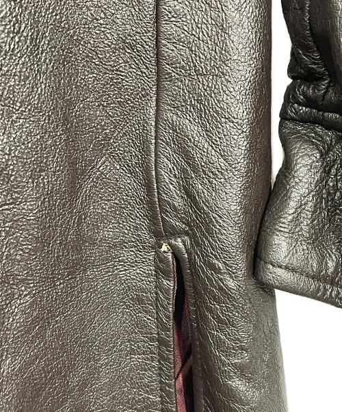 LEATHER GARMENT（レザー ガーメント）LEATHER GARMENT (レザー ガーメント) レザーシャツ サイズ:不明の古着・服飾アイテム