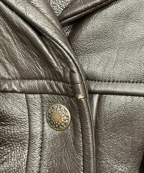 LEATHER GARMENT（レザー ガーメント）LEATHER GARMENT (レザー ガーメント) レザーシャツ サイズ:不明の古着・服飾アイテム