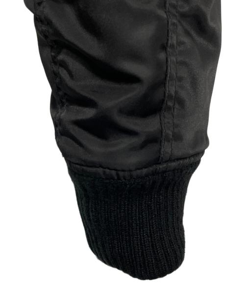 VANSON（バンソン）VANSON (バンソン) フライトジャケット ブラック サイズ:Lの古着・服飾アイテム