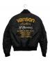 VANSON (バンソン) フライトジャケット ブラック サイズ:L：15000円