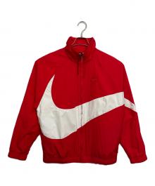 NIKE（ナイキ）の古着「BIG SWOOSH WOVEN JACKETジャケット」｜レッド