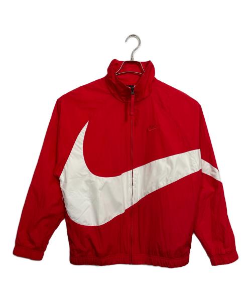 NIKE（ナイキ）NIKE (ナイキ) BIG SWOOSH WOVEN JACKETジャケット レッド サイズ:Mの古着・服飾アイテム