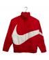 NIKE（ナイキ）の古着「BIG SWOOSH WOVEN JACKETジャケット」｜レッド
