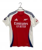 アーセナルFC×adidasアーセナルFC×アディダス）の古着「サッカーユニフォーム」｜レッド×ホワイト