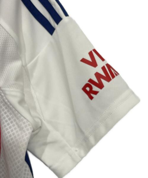アーセナルFC（アーセナルFC）アーセナルFC (アーセナルFC) adidas (アディダス) サッカーユニフォーム レッド×ホワイト サイズ:Lの古着・服飾アイテム
