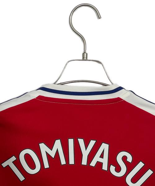 アーセナルFC（アーセナルFC）アーセナルFC (アーセナルFC) adidas (アディダス) サッカーユニフォーム レッド×ホワイト サイズ:Lの古着・服飾アイテム