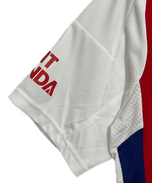 アーセナルFC（アーセナルFC）アーセナルFC (アーセナルFC) adidas (アディダス) サッカーユニフォーム レッド×ホワイト サイズ:Lの古着・服飾アイテム