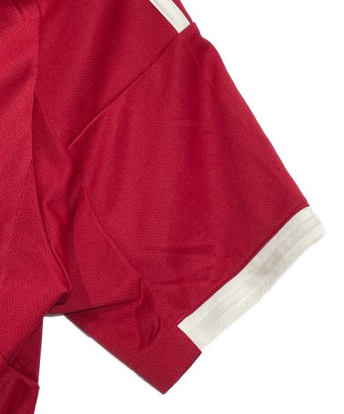 リヴァプールFC（リヴァプールFC）リヴァプールFC (リヴァプールFC) adidas (アディダス) サッカーユニフォーム レッド サイズ:Lの古着・服飾アイテム