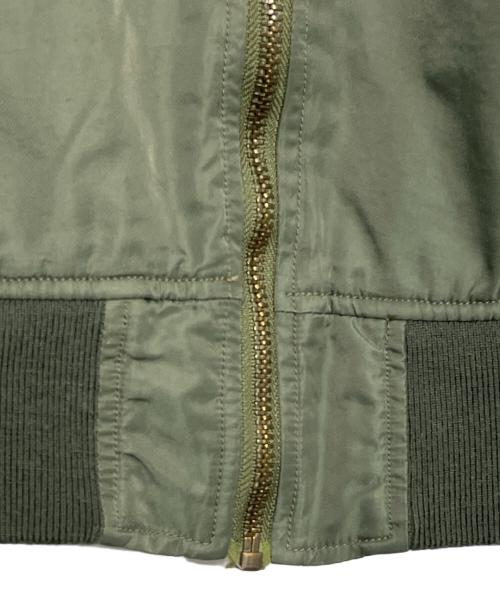 Hysteric Glamour（ヒステリックグラマー）Hysteric Glamour (ヒステリックグラマー) MA-1ジャケット カーキ サイズ:Sの古着・服飾アイテム