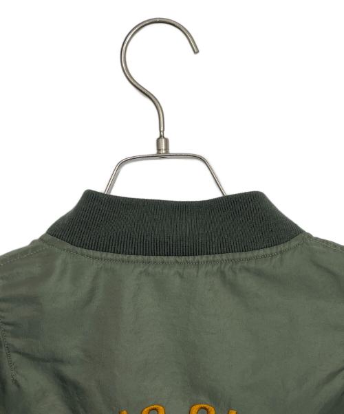 Hysteric Glamour（ヒステリックグラマー）Hysteric Glamour (ヒステリックグラマー) MA-1ジャケット カーキ サイズ:Sの古着・服飾アイテム
