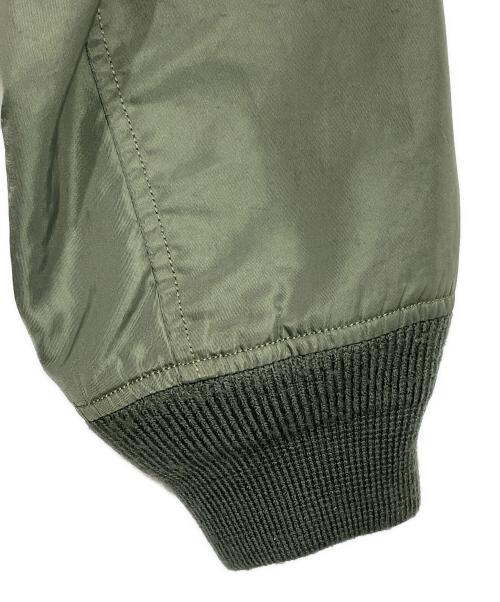 Hysteric Glamour（ヒステリックグラマー）Hysteric Glamour (ヒステリックグラマー) MA-1ジャケット カーキ サイズ:Sの古着・服飾アイテム