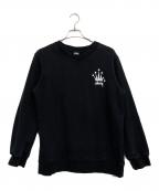 stussyステューシー）の古着「スウェット」｜ブラック