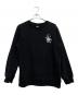 stussy（ステューシー）の古着「スウェット」｜ブラック