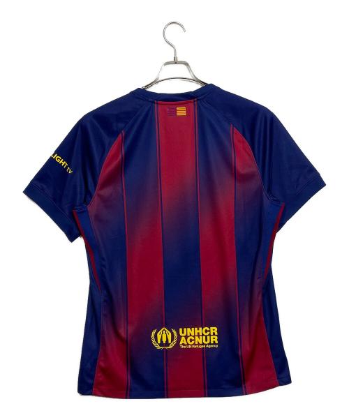 FCバルセロナ（エフシーバルセロナ）FCバルセロナ (エフシーバルセロナ) NIKE (ナイキ) サッカーユニフォーム ブルー×レッド サイズ:Lの古着・服飾アイテム