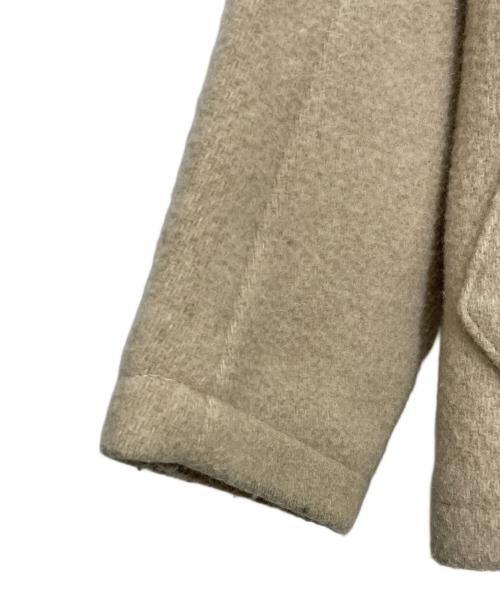 DANTON（ダントン）DANTON (ダントン) ウールモッサノーカラージャケット ベージュ サイズ:38の古着・服飾アイテム