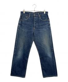 LEVI'S（リーバイス）の古着「シンチバックセルビッチデニムパンツ」｜ブルー