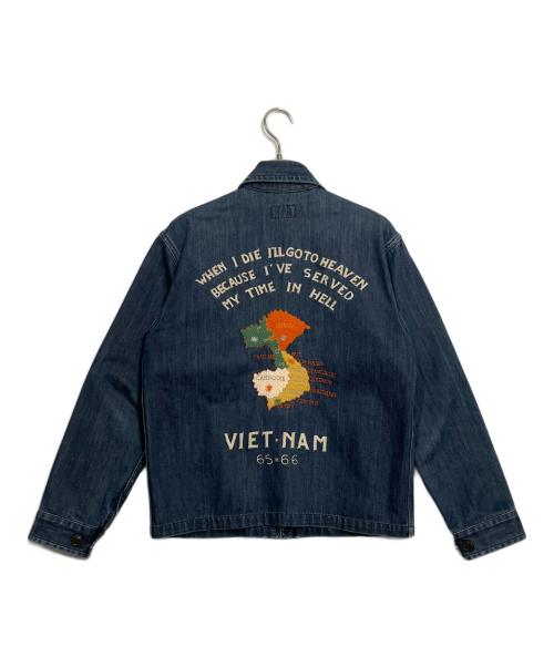 BEAMS（ビームス）BEAMS (ビームス) ベトナムジャケット インディゴ サイズ:Mの古着・服飾アイテム