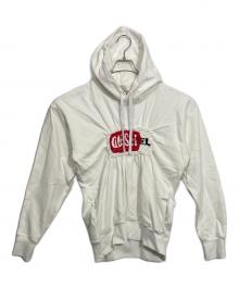 DIESEL（ディーゼル）の古着「パーカー」｜ホワイト