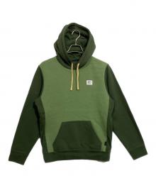 Patagonia（パタゴニア）の古着「ステッカー アップライザル フーディ」｜グリーン