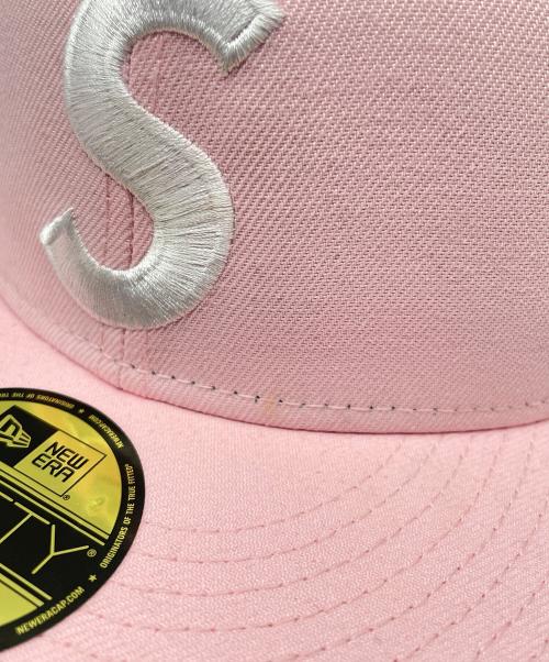 New Era（ニューエラ）New Era (ニューエラ) SUPREME (シュプリーム) キャップ バイオレット サイズ:57.7㎝の古着・服飾アイテム