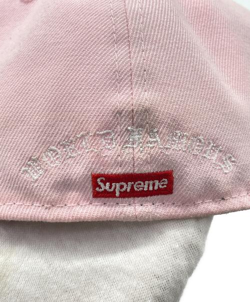 New Era（ニューエラ）New Era (ニューエラ) SUPREME (シュプリーム) キャップ バイオレット サイズ:57.7㎝の古着・服飾アイテム