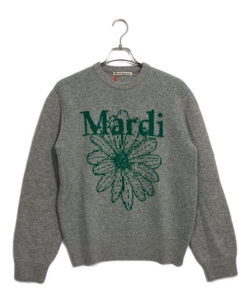 Mardi Mercredi（マルディメクルディ）Mardi Mercredi (マルディメクルディ) 厚手ニット グレー サイズ:ONE 未使用品の古着・服飾アイテム
