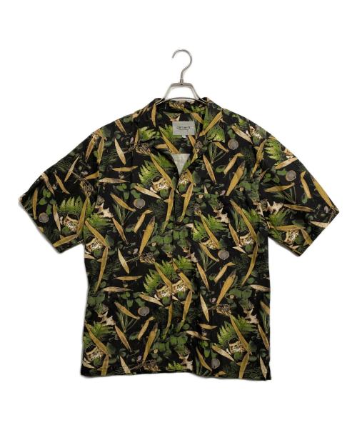 CarHartt（カーハート）CarHartt (カーハート) アロハシャツ グリーン サイズ:Lの古着・服飾アイテム