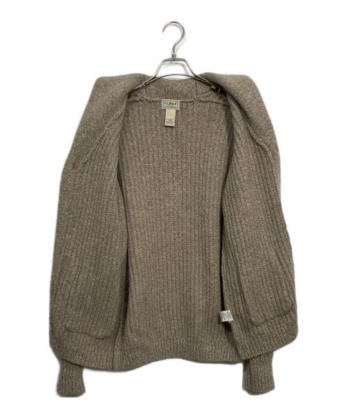 L.L.Bean（エルエルビーン）L.L.Bean (エルエルビーン) ニットカーディガン ベージュ サイズ:Mの古着・服飾アイテム