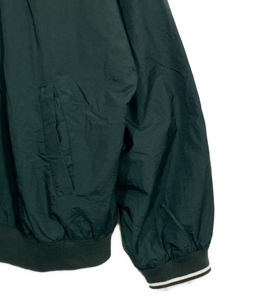 REEBOK（リーボック）REEBOK (リーボック) Vネックナイロンプルオーバー グリーン サイズ:XLの古着・服飾アイテム