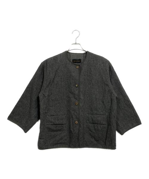 COMME des GARCONS（コムデギャルソン）COMME des GARCONS (コムデギャルソン) ノーカラー グレー サイズ:不明の古着・服飾アイテム